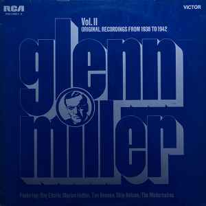 Glenn Miller - Vol. II Original Recordings From 1938 To 1942  album cover
