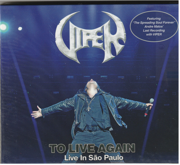 Viper – To Live Again - Live In São Paulo (2014, CD) - Discogs