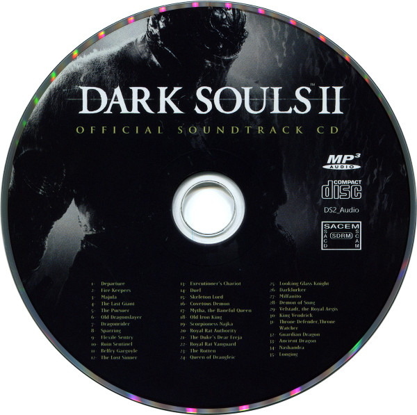 Dark Souls II Original Soundtrack and Special Map/poster bonus CD