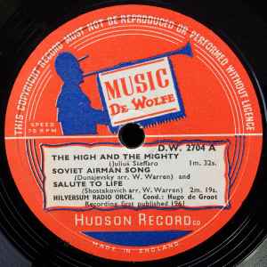 The Hilversum Radio Orchestra - The High And The Mighty album cover