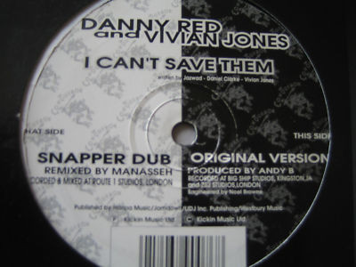 descargar álbum Danny Red Vivian Jones - I Cant Save Them