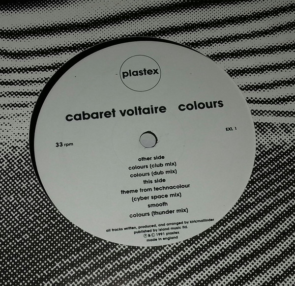 Cabaret Voltaire – Colours (1991, Die-cut Sleeve, Vinyl) - Discogs