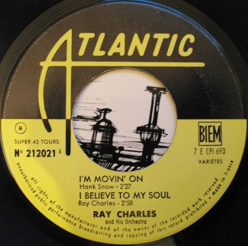 baixar álbum Ray Charles And His Orchestra - Im Movin On