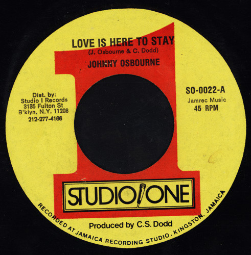 Johnny Osbourne – Love Is Here To Stay (1980, Vinyl) - Discogs