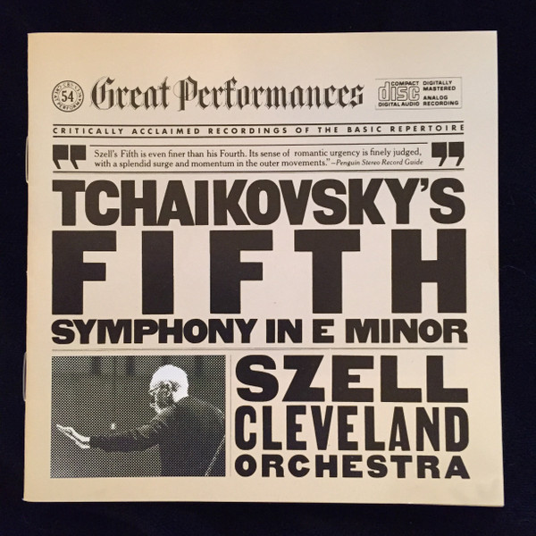 Tchaikovsky - George Szell, The Cleveland Orchestra - Symphony No