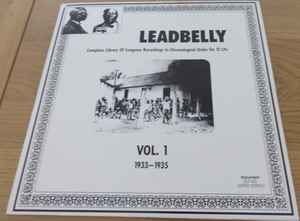 Leadbelly - Vol. 1 1933-1935 (Complete Library Of Congress Recordings In Chronological Order On 12 LPs) Album-Cover