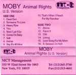 Cover of Animal Rights (U.S. Version), 1997, Cassette