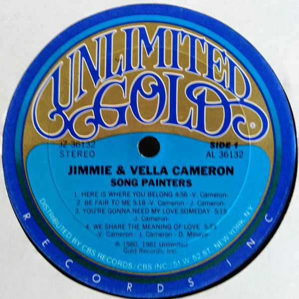 Jimmie & Vella Cameron – Song Painters (1981, Vinyl) - Discogs
