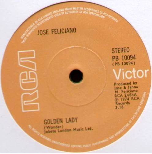 Jose feliciano 2025 golden lady chords