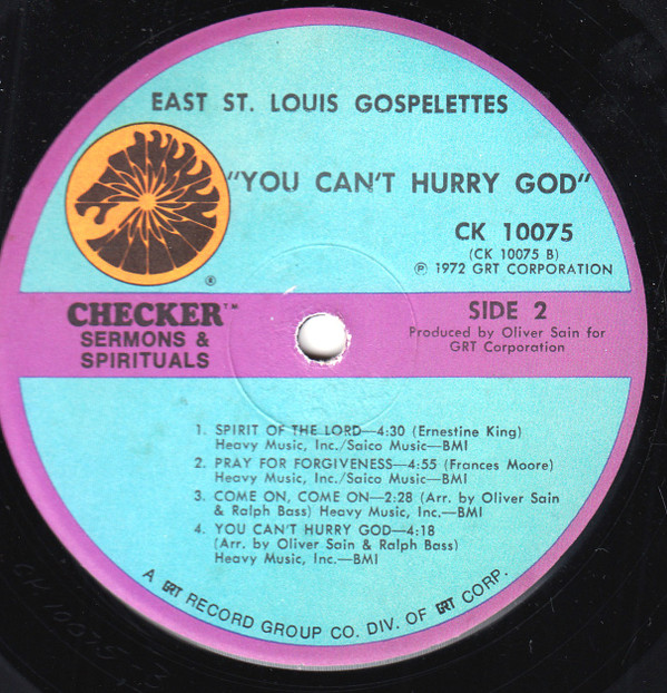 last ned album East St Louis Gospelettes - You Cant Hurry God