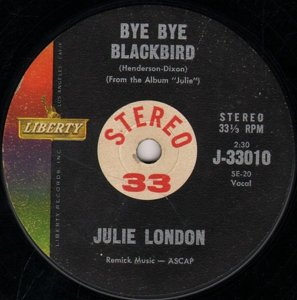 baixar álbum Julie London - Daddy Bye Bye Blackbird