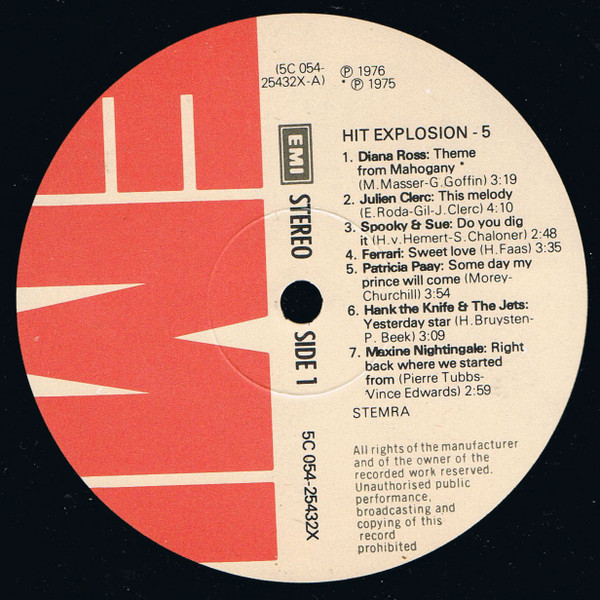 descargar álbum Various - Hit Explosion 5