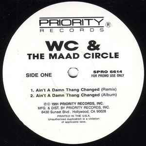 WC And The Maad Circle - Ain't A Damn Thang Changed album cover