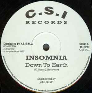 Insomnia (4) - Down To Earth / Nostalgic album cover