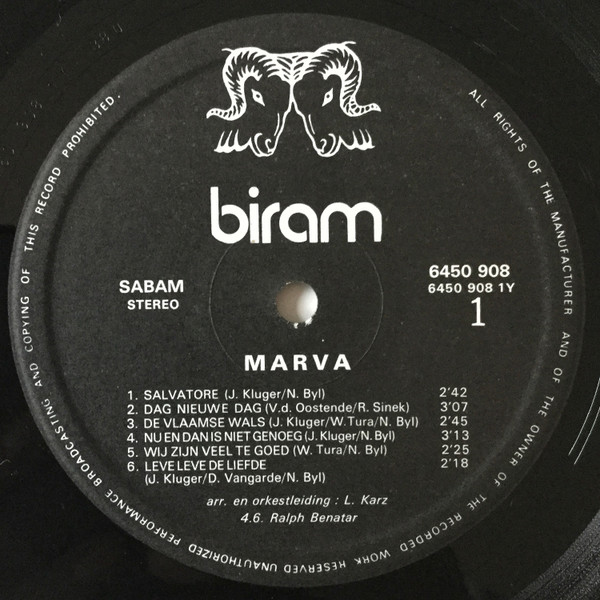 last ned album Marva - Marva