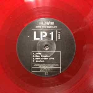 Halestorm Into the Wild ライフ 2015 Double vinyl Red， Yellow