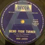 Cover of Memo From Turner / Natural Magic, 1970, Vinyl