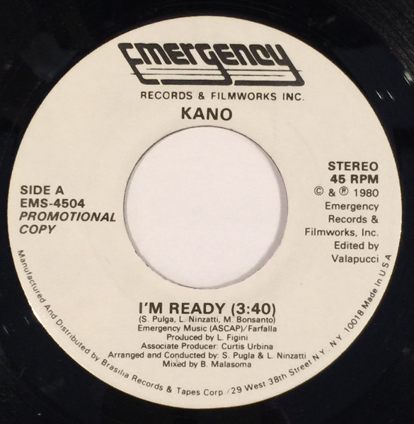 Kano – I'm Ready / Holly Dolly (1980, Vinyl) - Discogs