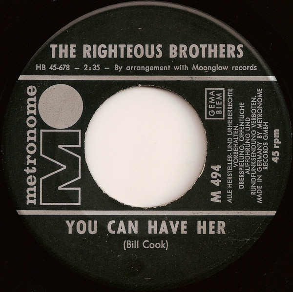 ladda ner album The Righteous Brothers - You Can Have Her Love Or Magic