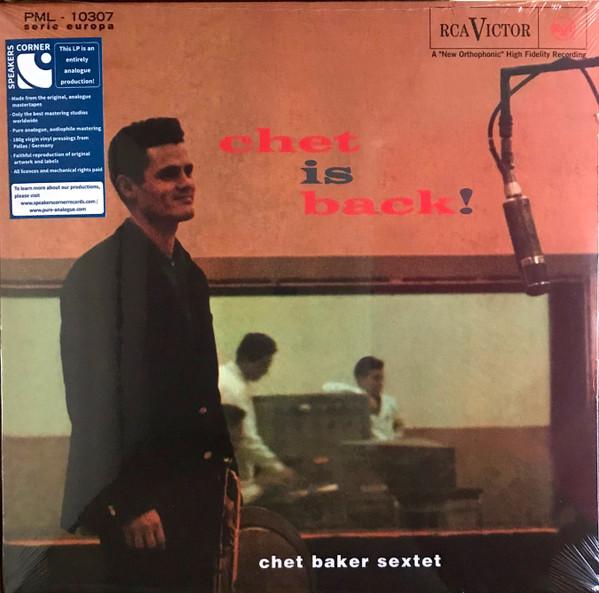 Chet Baker Sextet – Chet Is Back! (2005, 180g , Vinyl) - Discogs