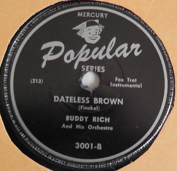 lataa albumi Buddy Rich And His Orchestra - It Couldnt Be True Dateless Brown