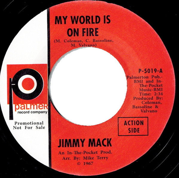 lataa albumi Jimmy Mack Al Williams - My World Is On Fire I Am Nothing