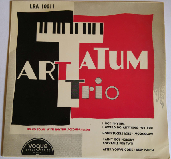ladda ner album Art Tatum Trio - Piano Solos With Rhythm Accompaniment