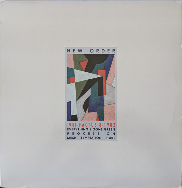 New Order – 1981-1982 (1982, Vinyl) - Discogs
