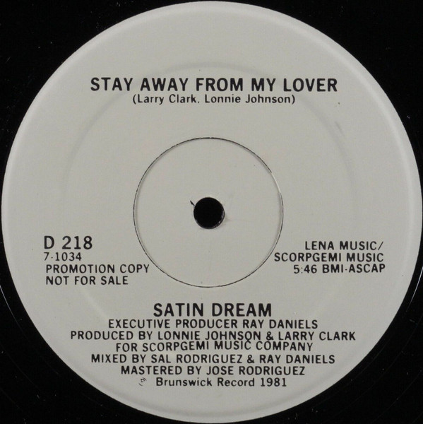 Satin Dream – Stay Away From My Lover (1981, Vinyl) - Discogs