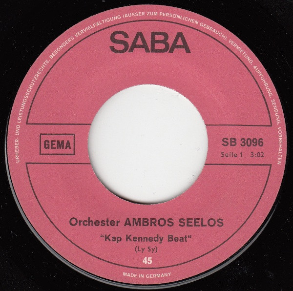 Album herunterladen Orchester Ambros Seelos - Cap Kennedy Beat