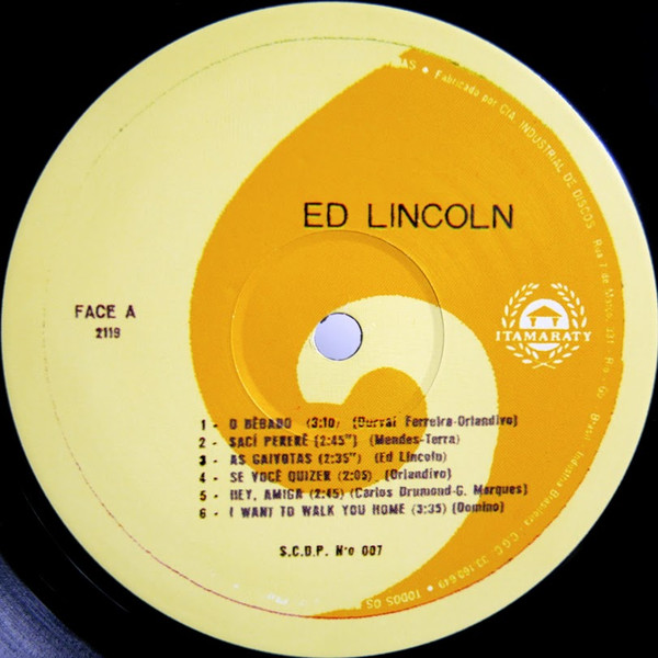 last ned album Ed Lincoln - Órgão E Piano Elétrico