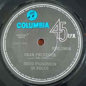 Doug Parkinson In Focus - Dear Prudence album cover