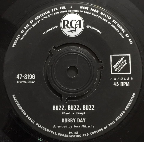 descargar álbum Bobby Day - Buzz Buzz Buzz