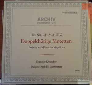 Heinrich Schütz - Dresdner Kreuzchor, Rudolf Mauersberger 