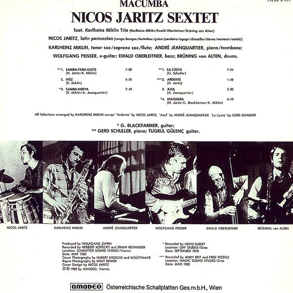 Nikola Nicos Jaritz La Sangre Del Ritmo CD・DVD・ブルーレイ ...