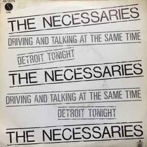 Necessaries - Driving And Talking At The Same Time album cover