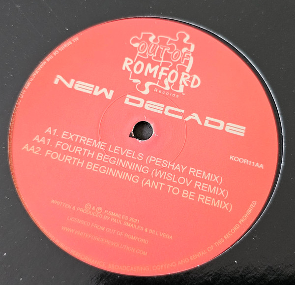 New Decade - Extreme Levels / Fourth Beginning Remixes | Releases