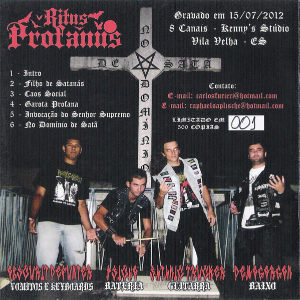 last ned album Ritus Profanus - No Domínio De Satã