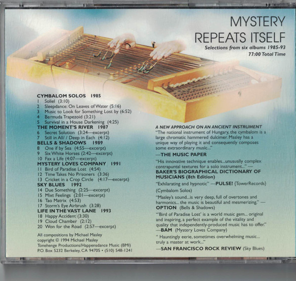 lataa albumi Michael Masley - Mystery Repeats Itself