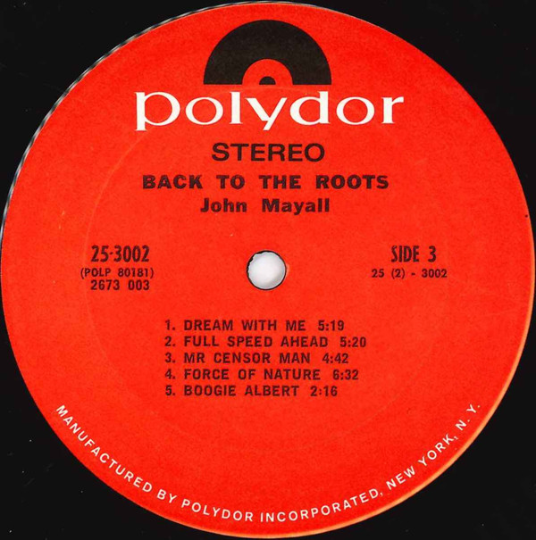 lataa albumi John Mayall - Back To The Roots
