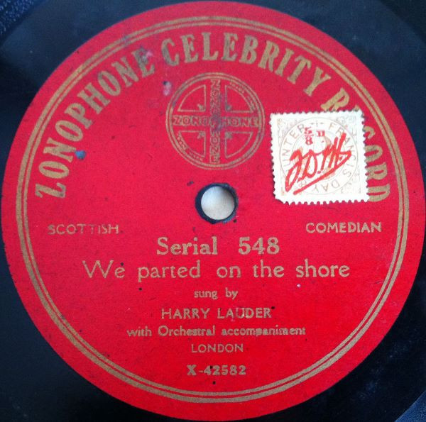 télécharger l'album Harry Lauder - We Parted On The Shore Thats The Reason Noo I Wear A Kilt