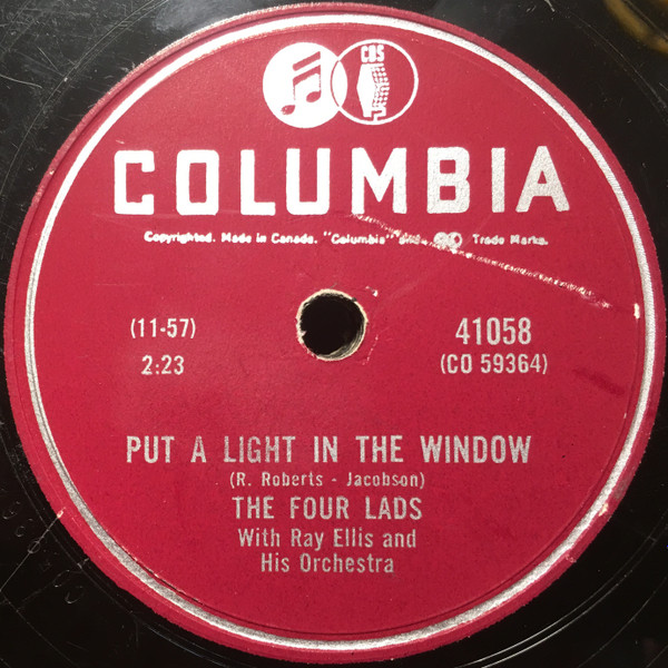 baixar álbum The Four Lads - Put A Light In The Window The Things We Did Last Summer