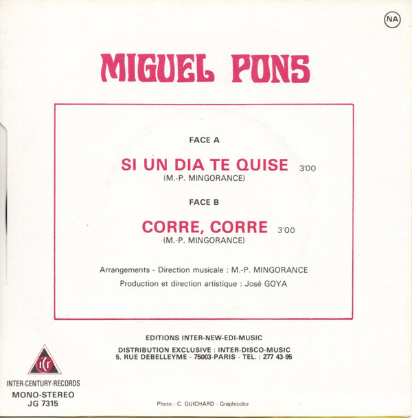 Album herunterladen Miguel Pons - Corre Corre