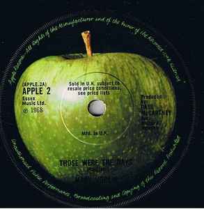 Mary Hopkin - Those Were The Days album cover
