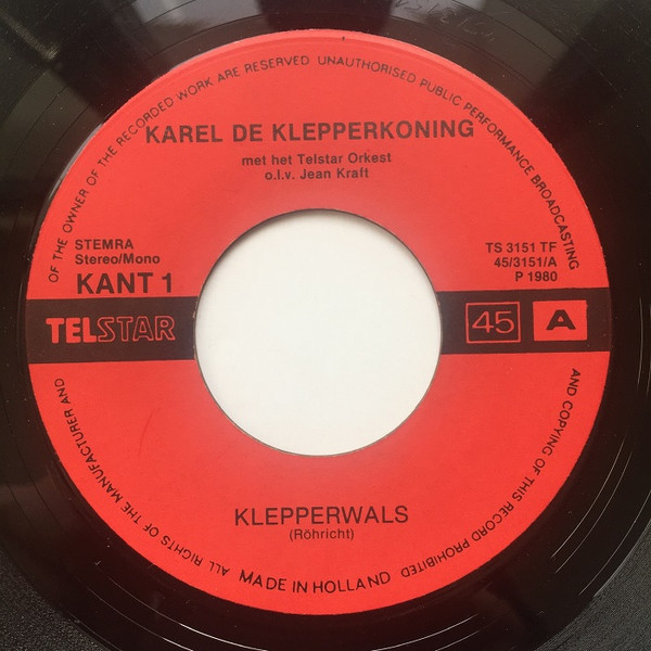 last ned album Karel De Klepperkoning - Klepperwals Klepperfox