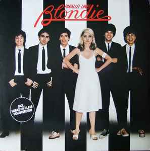 blondie heart sticker