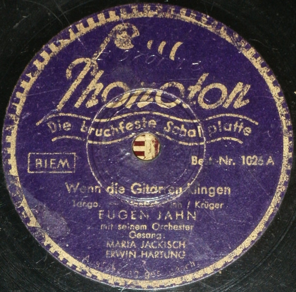 baixar álbum Eugen Jahn - Wenn Die Gitarren Klingen Schenk Mir Dein Lächeln Maria