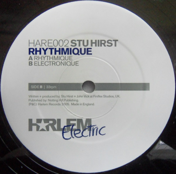descargar álbum Stu Hirst - Rhythmique