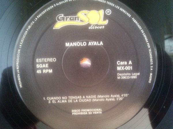 baixar álbum Manolo Ayala - Manolo Ayala