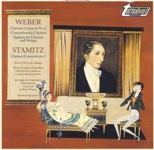 Carl Maria von Weber - Weber / Stamitz album cover